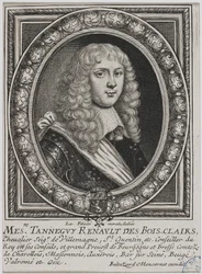 Porträt von Tanneguy Regnault des Boisclairs von Balthasar Montcornet
